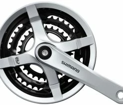 Shimano TOURNEY FC-TY501 6/7/8 Fois Manivelle Carrée 48/38/28