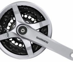 Shimano TOURNEY FC-TY501 Manivelle Carrée 6/7/8 Vitesses 42/34/24