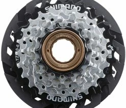 Shimano Tourney MF-TZ510 Roue Libre Multiple à 6 Vitesses 14-28 -Vélo Boutique de vente Shimano TOURNEY MF TZ510 6 fach Freilaufzahnkranz 14 28 EMFTZ5106428CP b