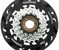 Shimano TOURNEY MF-TZ510 Pignon De Roue Libre à 7 Vitesses 14-34 -Vélo Boutique de vente Shimano TOURNEY MF TZ510 7 fach Freilaufzahnkranz 14 34 EMFTZ5107434CP b