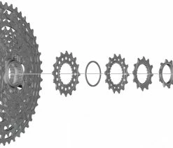 Shimano Bague De Fermeture Avec Bague D'espacement Pour CS-M9100 7 Shimano Bague De Fermeture Avec Bague D'espacement Pour CS-M9100 -Vélo Boutique de vente Shimano Verschlussring mit Distanzring fuer CS M9100 Y1X498010 c