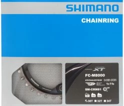 Shimano XT SM-CRM81 Plateau 11 Vitesses Pour FC-M8000 30 Dents -Vélo Boutique de vente Shimano XT 11 fach Kettenblatt SM CRM81 30 Zahne fur FC M8000 1 ISMCRM81A0 c