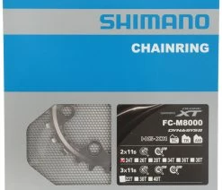 Shimano XT FC-M8000 2 Vitesses Plateau 24T (BB) -Vélo Boutique de vente Shimano XT 2 fach Kettenblatt FC M8000 24 Zahne BB Y1RL24000 b