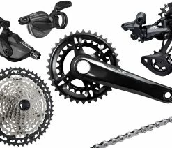 Shimano XT M8100 Groupe 2x12 Vitesses Collier 10-45