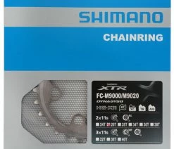 Shimano XTR Plateau 2 Vitesses Pour FC-M9000/9020 26 Dents (AT) -Vélo Boutique de vente Shimano XTR 2 fach Kettenblatt FC M9000 9020 26 Zahne AT Y1PV26000 c