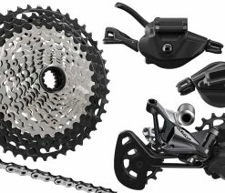 Shimano XTR M9100 Kit De Mise à Niveau 2x12 Vitesses 10-45 I-Spec EV Sans Dérailleur Arrière