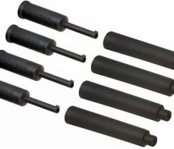 Shimano Embout Avec Pointe Et Manchon En Caoutchouc (4 Pièces)