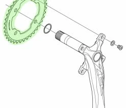 Shimano ZEE Plateau Pour FC-M640/M645 -Vélo Boutique de vente Shimano ZEE Kettenblatt FC M640 M645 20036741 c259ws0fcjwtJ9