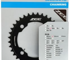 Shimano ZEE Plateau Pour FC-M640/M645 -Vélo Boutique de vente Shimano ZEE Kettenblatt FC M640 M645 20036741 dqM38UhxjxBin6