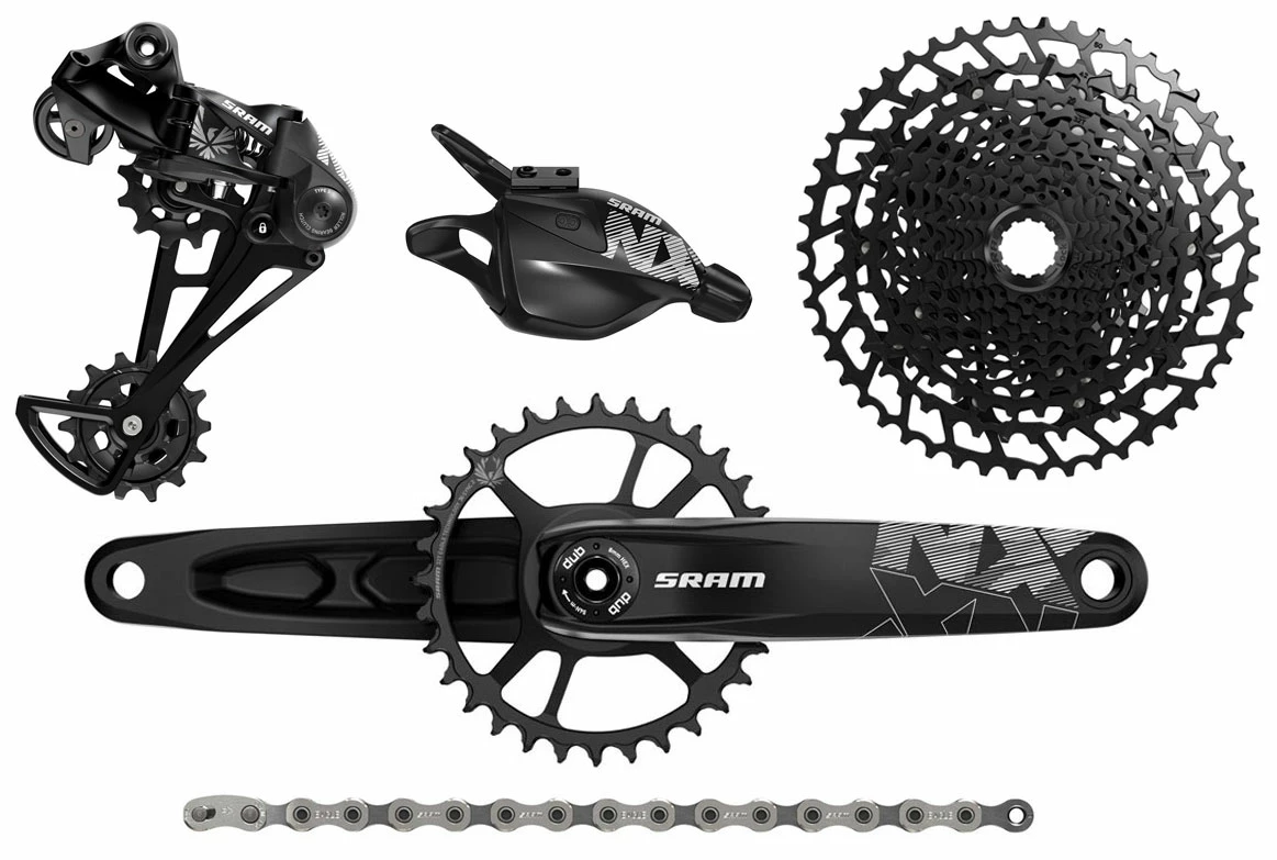 SRAM Groupe NX Eagle DUB 12 Vitesses 11-50T Boost 175mm 3 SRAM Groupe NX Eagle DUB 12 Vitesses 11-50T Boost 175mm