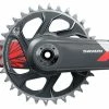 SRAM X01 Eagle DUB 1x12 Vitesses Manivelle Boost 32T -Vélo Boutique de vente Sram X01 Eagle DUB 1x12 fach Kurbel 32T Lunar Oxy 00 6118 603 008KzdgBizS2sisb