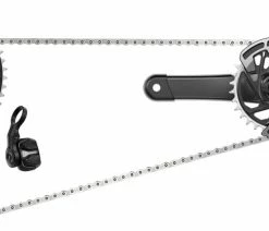 SRAM XX Eagle AXS Transmission DUB Powermeter Wide Groupe 12 Vitesses