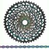 SRAM XX1 Eagle Kit D'usure XG-1299 12 Vitesses Cassette+XX1 Hollow Pin Chaîne 12 Vitesses -Vélo Boutique de vente Sram XX1 Eagle Verschleissset XG 1299 12 fach Kassette XX1 Hollow Pin Kette 12 fach