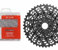 SRAM XG-1150 Kit D'usure Cassette 10-42T + PC 1130 Chaîne 11 Vitesses