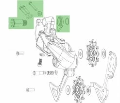 SRAM GX Vis De Fixation Pour Dérailleur 11 Vitesses -Vélo Boutique de vente Sram Schraube 2SaYuOol11vZvV