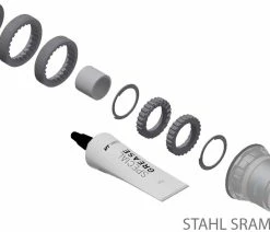 Dt-swiss Kit De Mise à Niveau Ratchet LN Pour Corps De Roue Libre -Vélo Boutique de vente Stahl SRAM XD