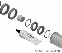 Dt-swiss Kit De Mise à Niveau Ratchet LN Pour Corps De Roue Libre -Vélo Boutique de vente Stahl Shimano HG