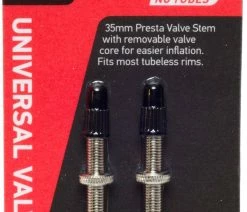 Stan's NoTubes Valve Tubeless Universelle 35mm (paire)