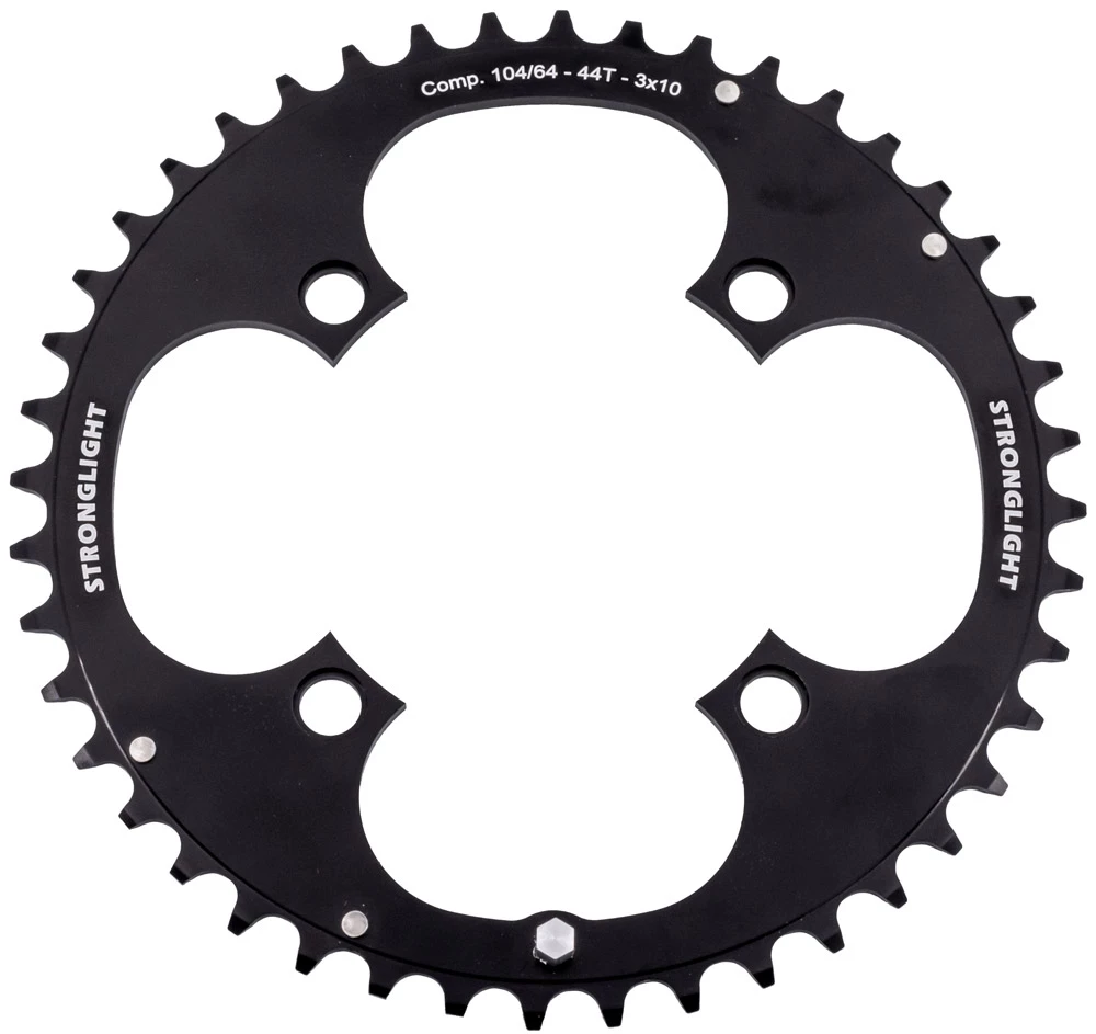 Stronglight Plateau MTB 10 Vitesses 4 Bras Ø 104 Mm 5 Stronglight Plateau MTB 10 Vitesses 4 Bras Ø 104 Mm – Image 3