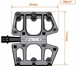 Tatze Pédales Plates-formes LINK Composite MTB 11 Tatze Pédales Plates-formes LINK Composite MTB -Vélo Boutique de vente TATZE LINK Composite MTB 4