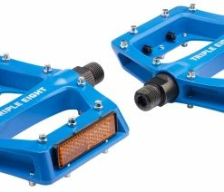 Triple Eight CMPT Flat Pédales De Plateforme -Vélo Boutique de vente TRIPLE EIGHT CMPT Flat Pedale blau 6577 b