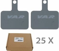 Var Plaquettes De Disque Pour Shimano M575/M525/M486/M445 (emballage Pour 25 Ateliers)
