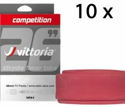 Vittoria Chambre à Air Competition Latex 26" 48mm (10 Pièces)