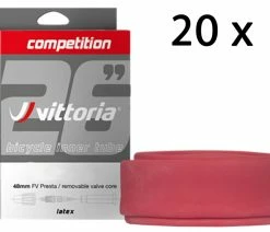 Vittoria Chambre à Air Competition Latex 26" 48mm (20 Pièces)