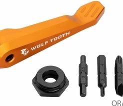 Wolf Tooth Components Axle Handle Multitool -Vélo Boutique de vente Wolf Tooth Axle Handle Multi Tool Orange 4