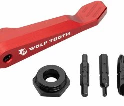 Wolf Tooth Components Axle Handle Multitool -Vélo Boutique de vente Wolf Tooth Axle Handle Multi Tool Red 2