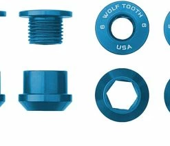 Wolf Tooth Components Vis De Plateaux 1 Fois (4 Pièces) -Vélo Boutique de vente Wolf Tooth Kettenblattschrauben fur 1 fach Kurbel 4CBCN06BLK 3