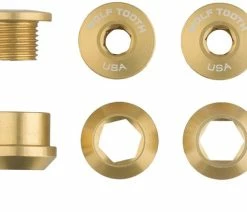 Wolf Tooth Components Vis De Plateaux 1 Fois (5 Pièces) -Vélo Boutique de vente Wolf Tooth Kettenblattschrauben fur 1 fach Kurbel 5CBCN06BLK 5