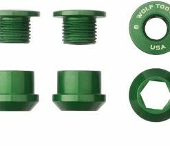 Wolf Tooth Components Vis De Plateaux 1 Fois (5 Pièces) -Vélo Boutique de vente Wolf Tooth Kettenblattschrauben fur 1 fach Kurbel 5CBCN06BLK 6