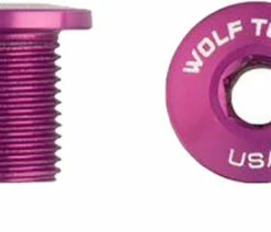 Wolf Tooth Components M8 10mm 4 Pcs. Vis De Plateau -Vélo Boutique de vente Wolf Tooth Purple