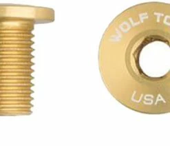 Wolf Tooth Components M8 10mm 4 Pcs. Vis De Plateau -Vélo Boutique de vente Wolf Tooth gold