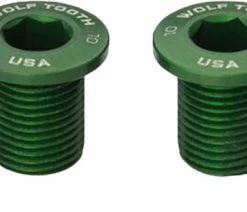 Wolf Tooth Components M8 10mm 4 Pcs. Vis De Plateau -Vélo Boutique de vente Wolf Tooth green