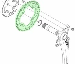 Shimano Plateau XT Pour FC-M785 38T (AM) -Vélo Boutique de vente XT Kettenblatt FC M785 aussencpKEkr2DwohFb