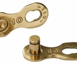 YBN QR Safety Links Fermeture De Chaîne à 10 Positions -Vélo Boutique de vente YBN QR Safety Links 10 fach gold