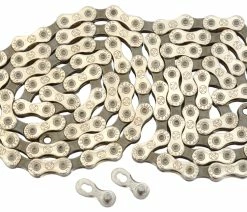 YBN Chaîne S10s 10 Vitesses, Argent/gris