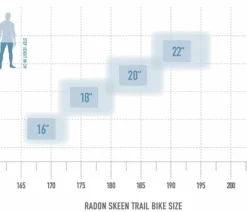 Radon Skeen Trail AL 7.0 -Vélo Boutique de vente bikesize skeen trail white 1