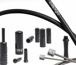 CAPGO BL Set De Câbles De Dérailleur Shimano/SRAM -Vélo Boutique de vente capgo BL Shimano SRAM Schaltzugset CBSHSBK SH AMCS2