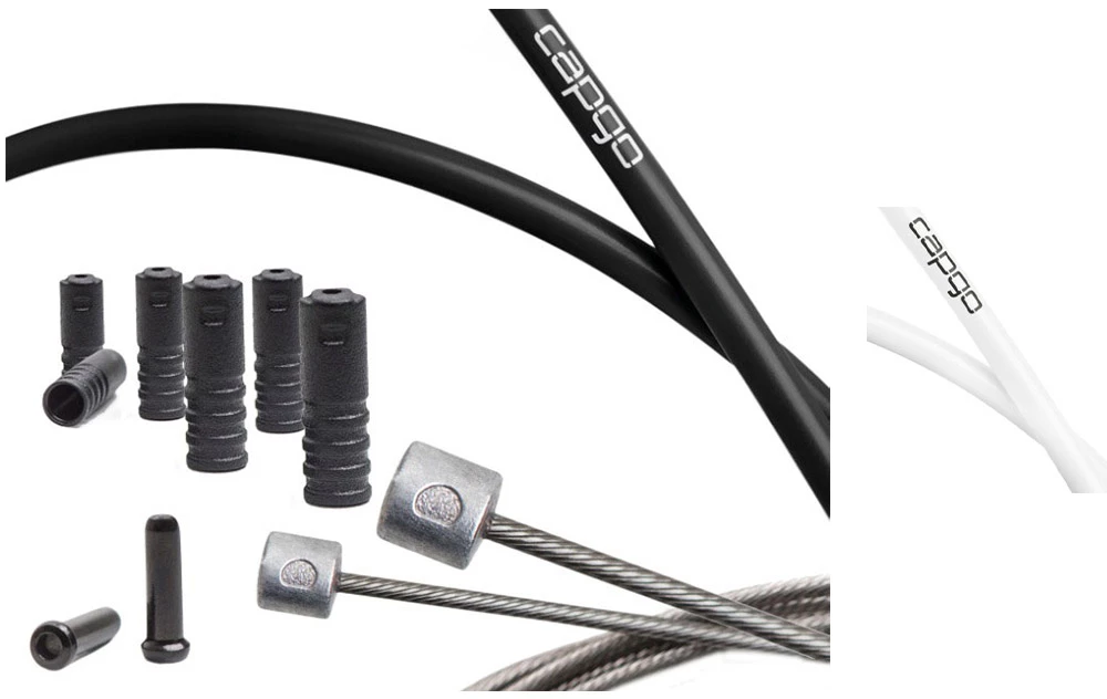 CAPGO BL ECO Jeu De Câbles De Dérailleur Shimano/SRAM 3 CAPGO BL ECO Jeu De Câbles De Dérailleur Shimano/SRAM