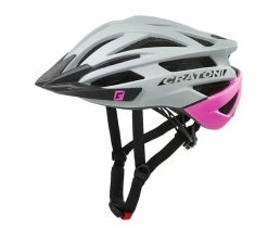 Casque VTT Cratoni Agravic Gris/Rose Mat