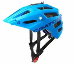 Casque VTT Cratoni AllTrack Bleu Gommé