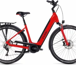 Cube Supreme Sport Hybrid Pro 625 Easy Entry Red'n'black