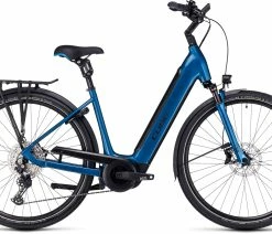 Cube Supreme Sport Hybrid EXC 625 Easy Entry Blue'n'black