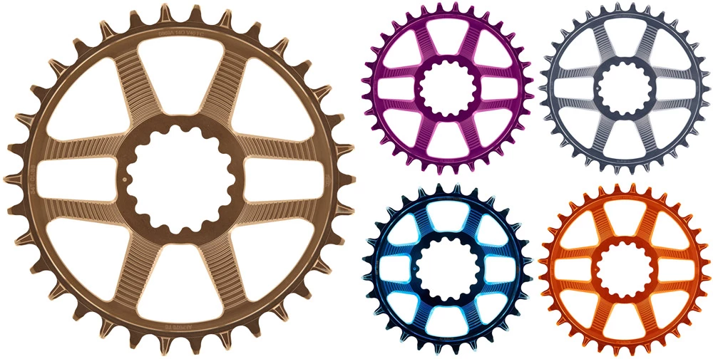 E-thirteen Plateau Helix R DirectMount 34T Pour 11/12 Vitesses 3 E-thirteen Plateau Helix R DirectMount 34T Pour 11/12 Vitesses