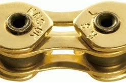 KMC K1SL Wide Ti-N Chaîne Pour Single Speed -Vélo Boutique de vente groot K1SL Wide Ti N Gold BK1SLWT00