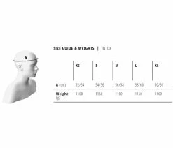 Casque Intégral Bluegrass Intox Noir / Rouge Mat -Vélo Boutique de vente guide des tailles blue grass intox 700x700 14