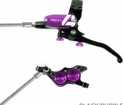 HOPE Tech 4 E4 Frein à Disque En Acier Flex - Levier Gauche -Vélo Boutique de vente hope T4E4NBL 20114400 Tech 4 E4 Stahlflex Scheibenbremse vorne links 5